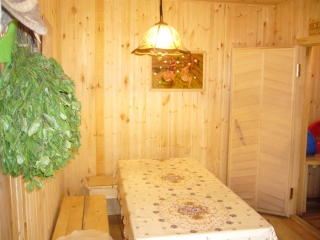 Прихожая в аркаимской бане.
